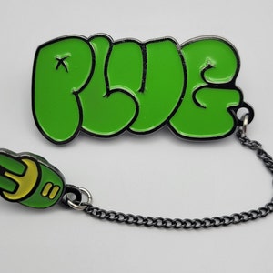 Graffiti Plug Pin Hip Hop Inspired Cartoon Graffiti Pin Multiple Colors Easy to Accessorize