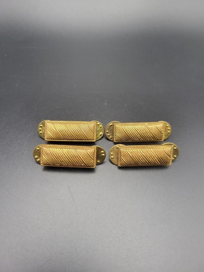 ビンテージ アメリカ陸軍 2 等中尉 階級「棺」ピン WW2 / 朝鮮戦争時代