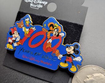 ウォルト・ディズニー 100 Years of Magic ピンバッジ Disney 100