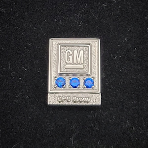 Vintage General Motors CPC Group Lapel Pin 1/10 10k Gold Tie Tack GM Service Pin