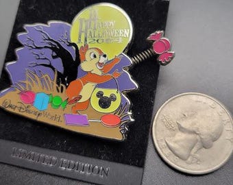 Vintage Disney Pin Happy Halloween 2004 Chip - Cast Exclusive
