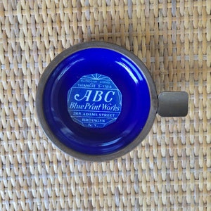 Cendrier Brooklyn New York vintage cendrier en métal publicitaire ABC Blue Print Works
