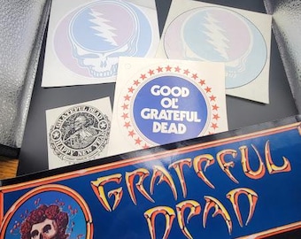 Vintage Grateful Dead Aufkleber separat erhältlich 1980s