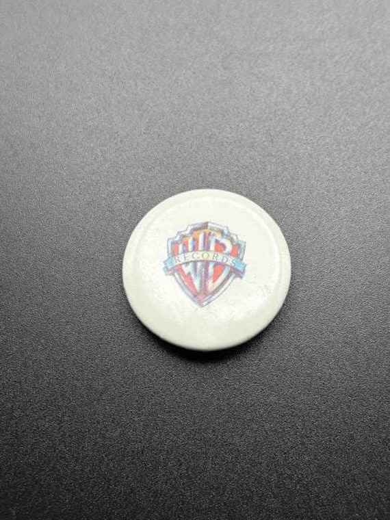 Vintage Warner Brothers Records Pin Back Button
