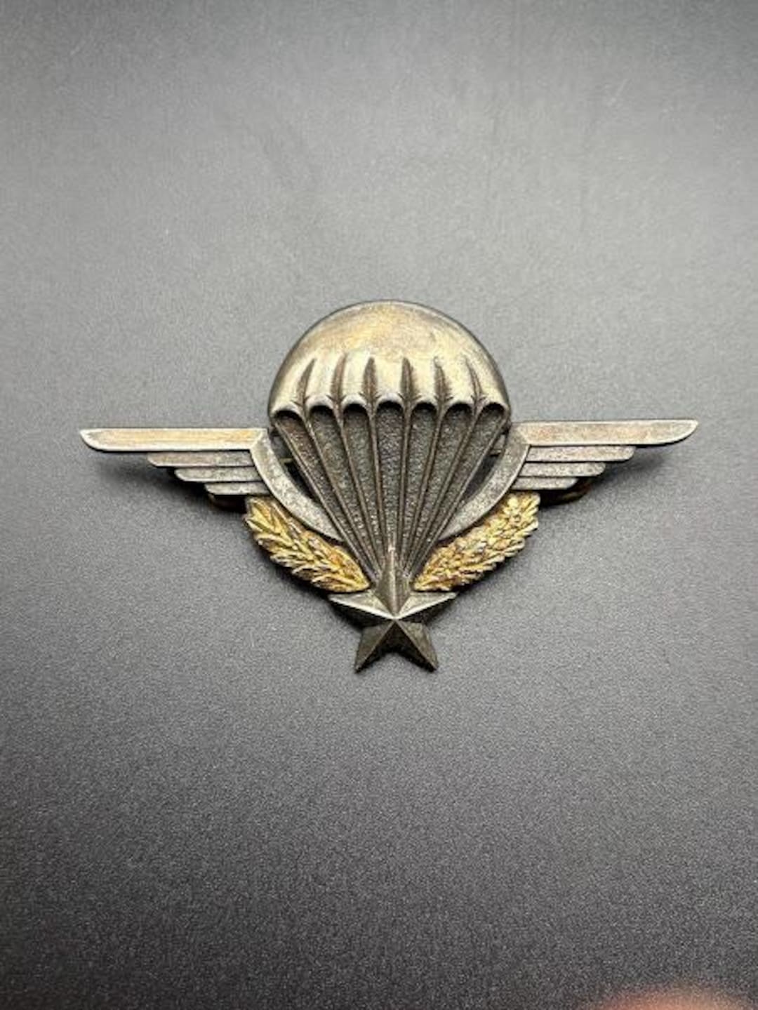 ヴィンテージフランス軍空挺部隊バッジ - Etsy 日本