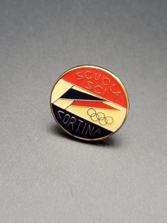 La Plagne Ski Resort France Ski Lapel Pin
