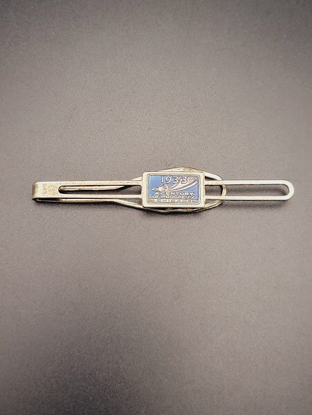 Vintage 1933 Chicago World's Fair Silver Plate Tie Clip - Etsy
