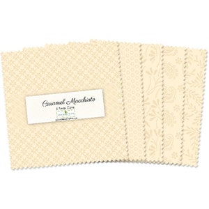 Caramel Macchiato  5 Karat Gems Charm image 1 Wilmington Prints