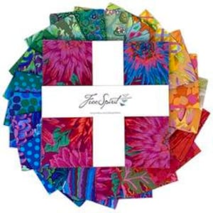 Spring 2023 Kaffe Fassett Classics Rainbow 10&quot; squares