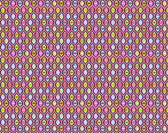 Tabby Road Deja Vu Prism Cat Eyes Yardage di Tula Pink