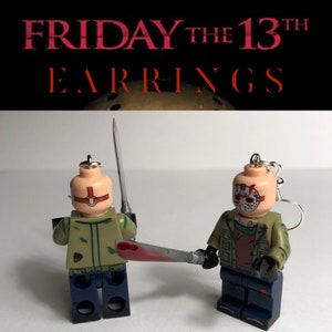 Friday the 13th Jason Voorhees Earrings