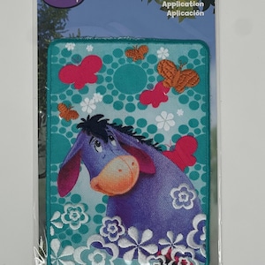 Disney Winnie the Pooh & Friend Eeyore Embroidered Iron On Applique Patch