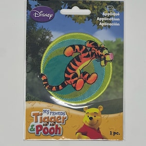 Disney Winnie the Pooh & Friends Tigger Embroidered Iron On Applique Patch
