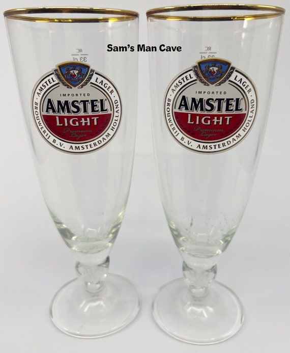 Amstel Light Glass Set Etsy