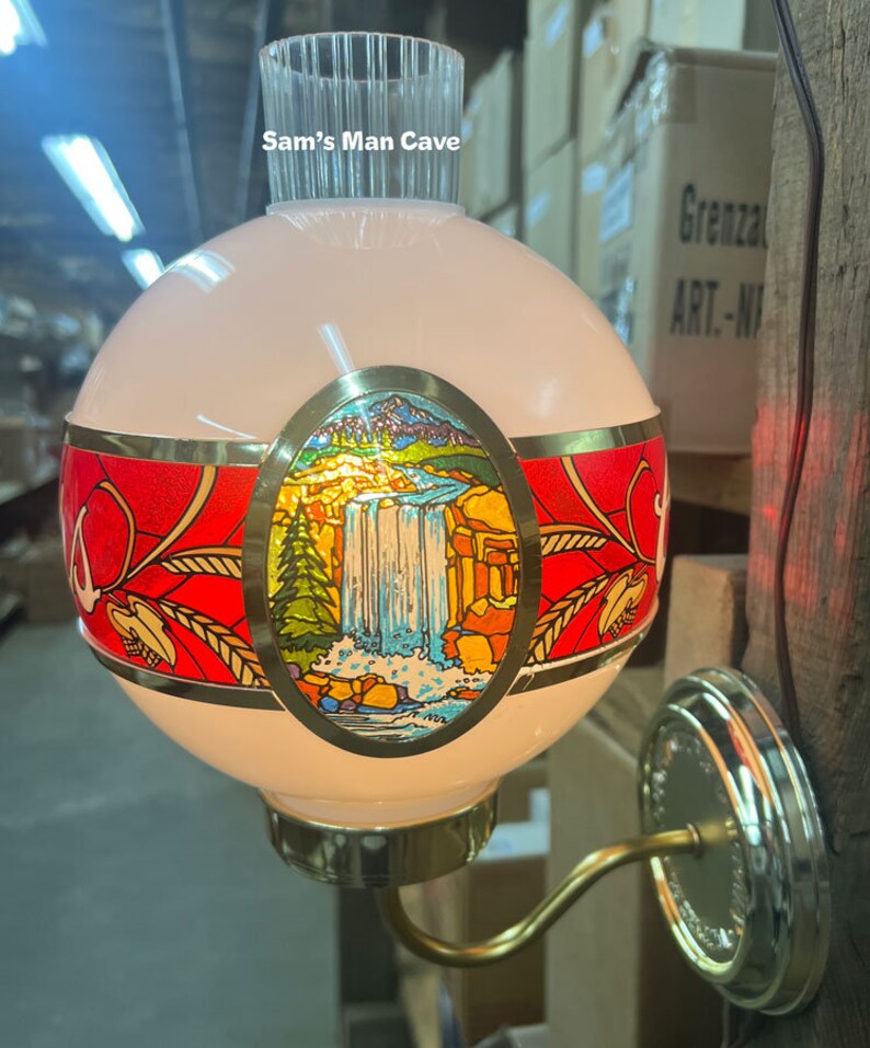Coors Beer Wall Mount Globe Wall Mount Sconce Etsy