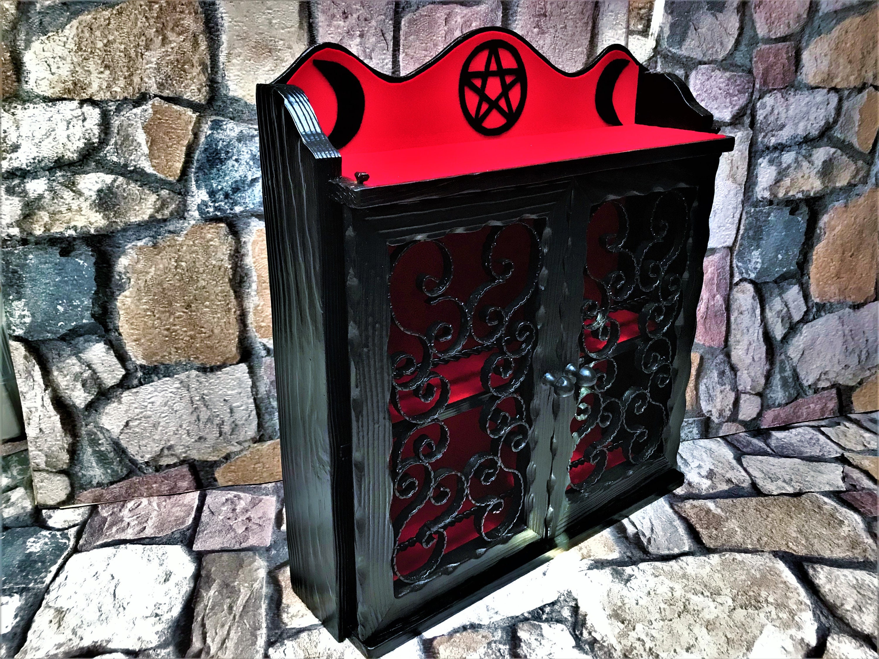 Decoración gótica / muebles pequeños / muebles góticos / | Etsy