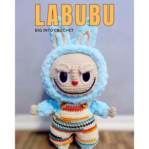 Labubu Crochet Pattern (PDF) | Amigurumi | Labubu Inspired | DIY Crochet | Intermediate Crochet Pattern