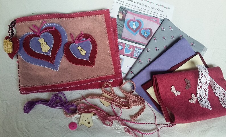 Embroidery heart to heart book