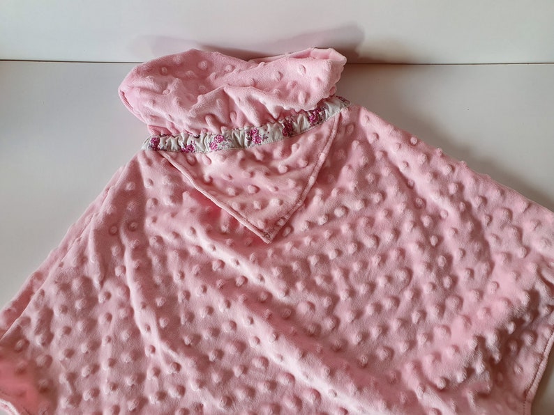 Poncho pink girl all sweet