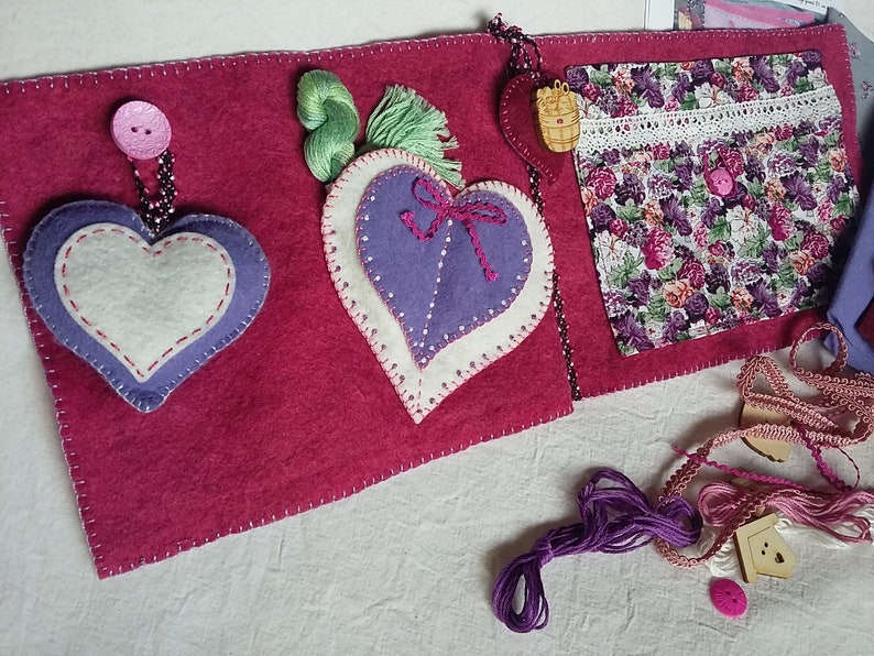 Embroidery heart to heart book