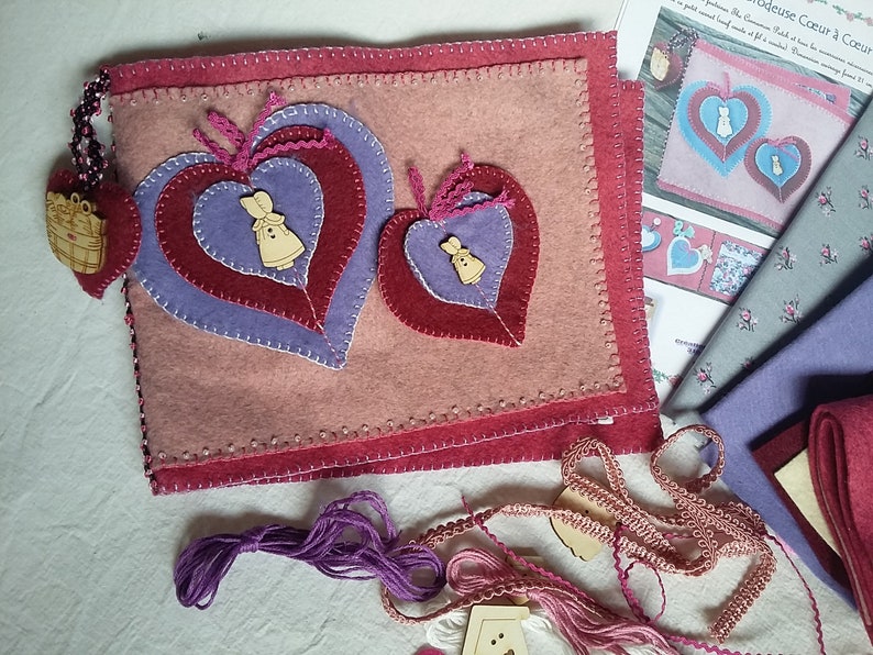 Embroidery heart to heart book