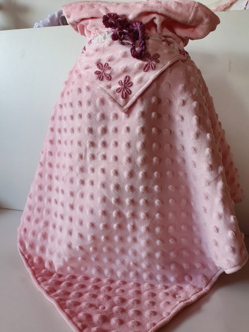 Poncho pink girl all sweet