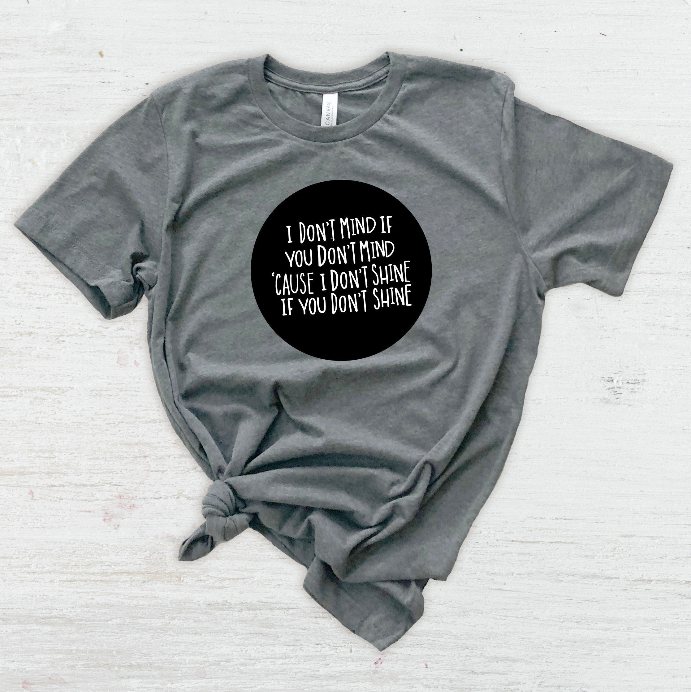 I Don't Mind Graphic Tee Women's T's 