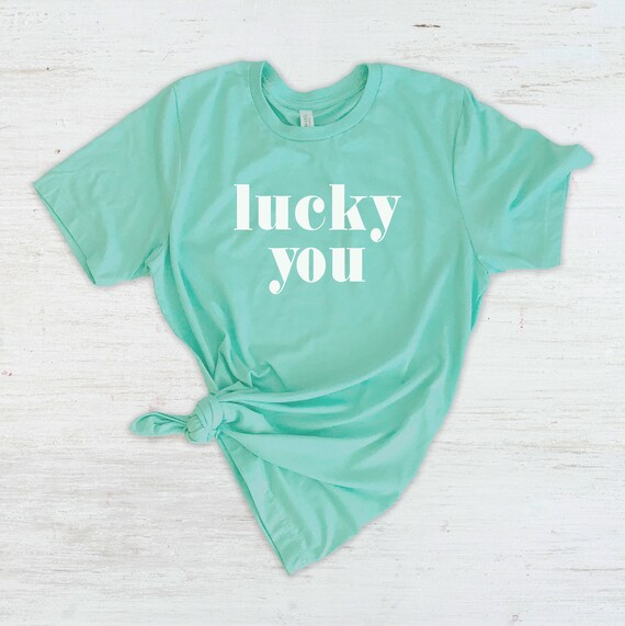 lucky graphic tees