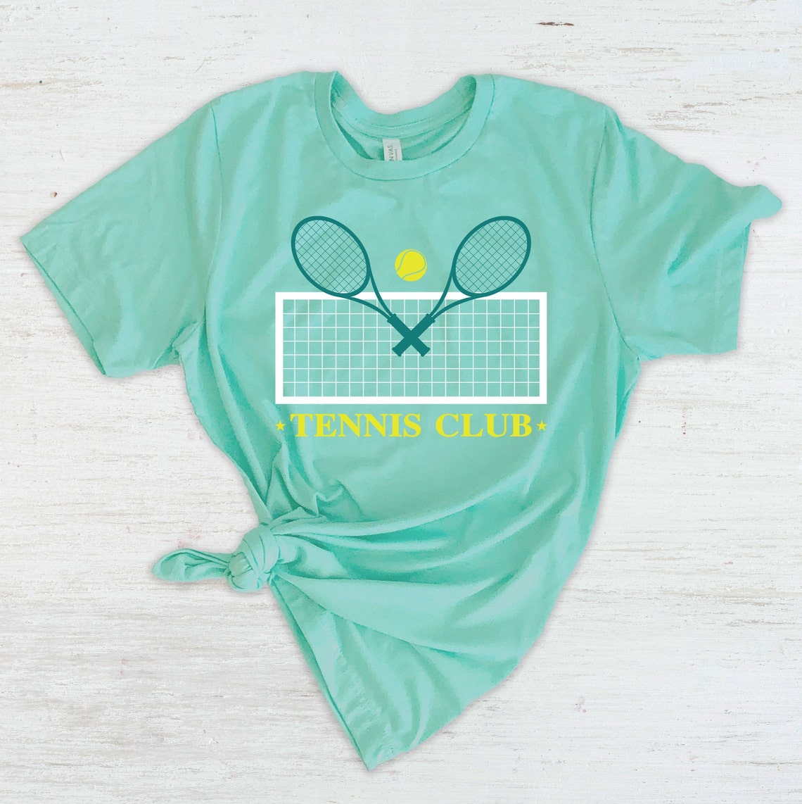 Tennis Graphic Tee Tennis Club Tshirts Graphic Tees for Etsy