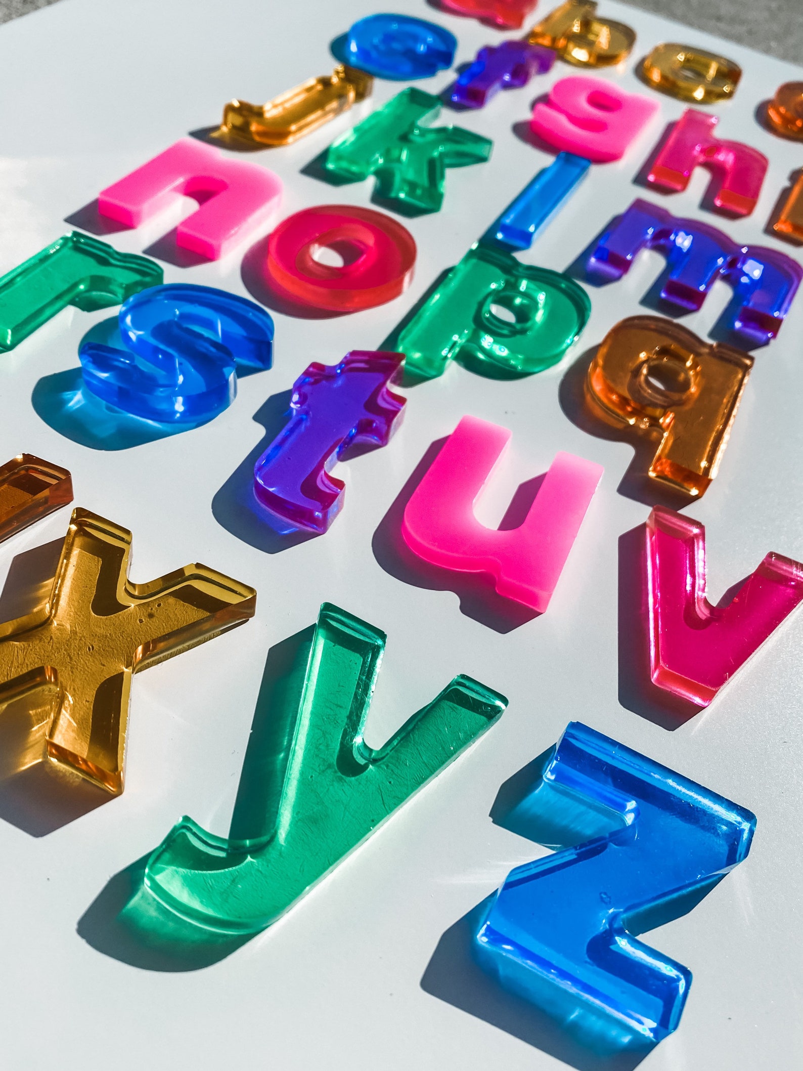 Sensory bin alphabet lower case letters Etsy