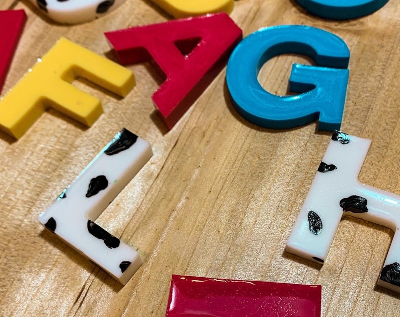 Toy story themed Letters