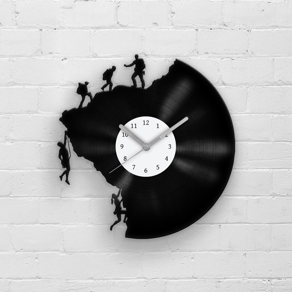Climbing Men Vinyl Clock Adventurer Gift Wall Decor Bouldering Gifts for Climbers Travel Accessories Hiking Artwork Extreme Sports Fan Art - Etsy