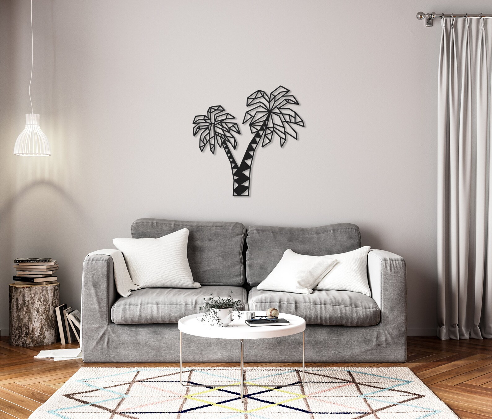 Wooden Palm Tree Wall Decor Wall Hangings Home Decoration Etsy