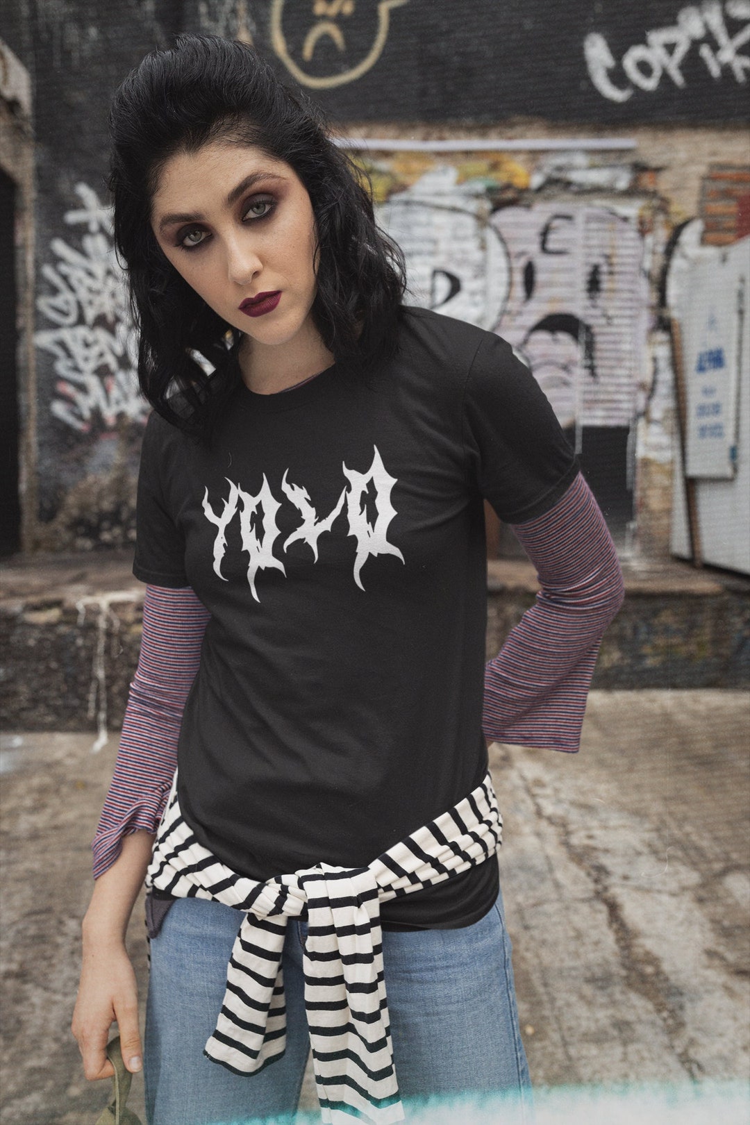 YOLO Heavy Metal Inspired T-shirt | You Only Live Once Tee Shirt - Etsy