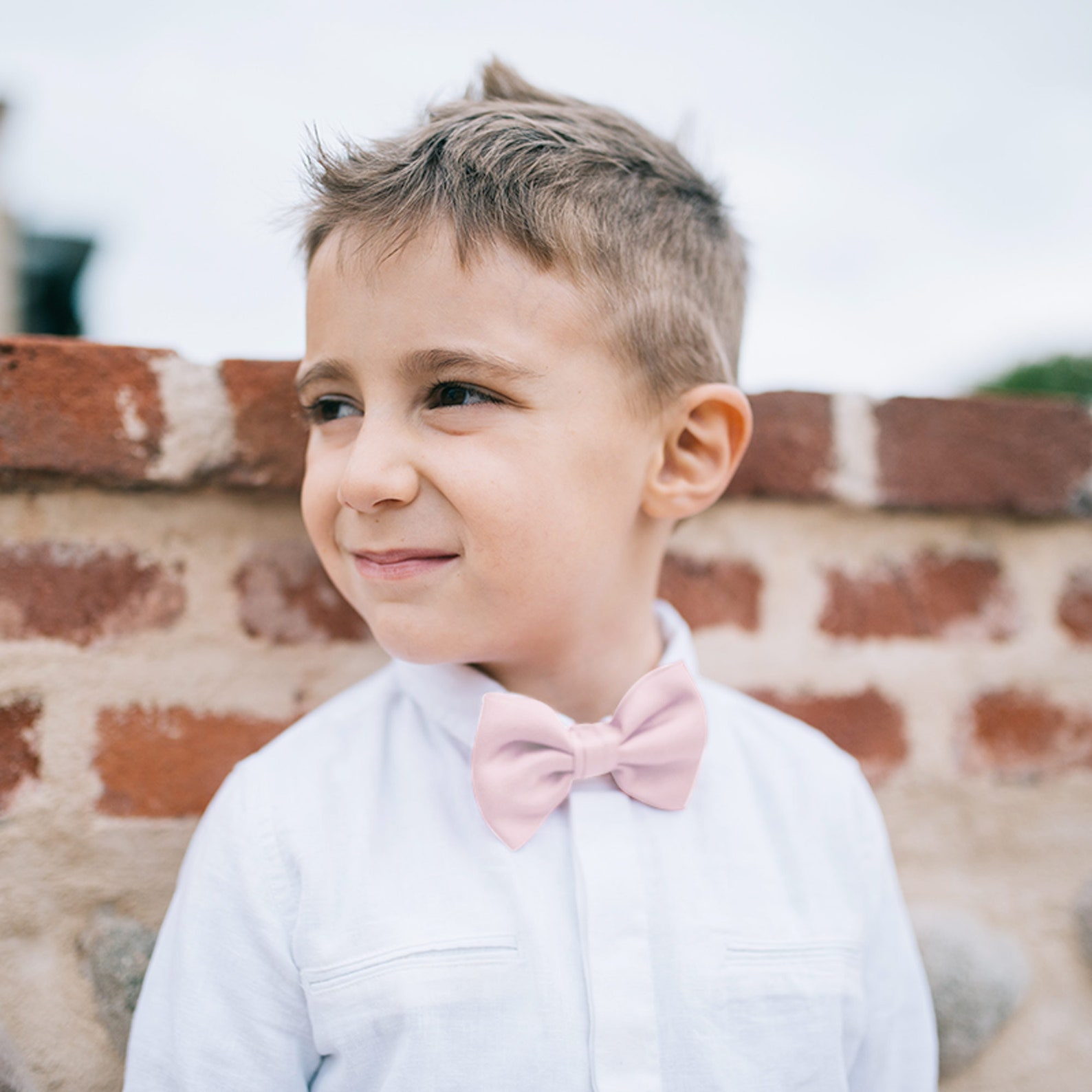 Blush Kids Bow Tie Blush Pink Bow Tie for Boys & Toddlers Etsy