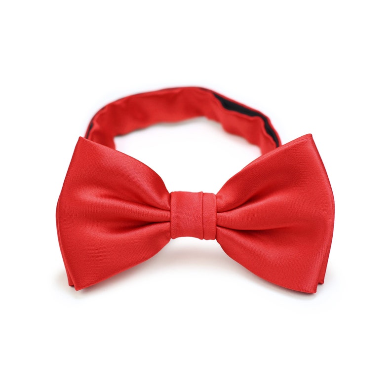 Red Suspender Bow Tie Set Wedding Suspender Bowtie Etsy