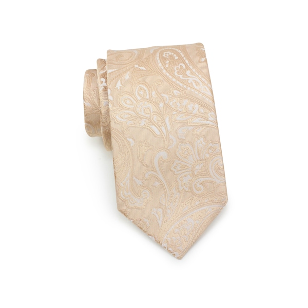 champagne neck tie