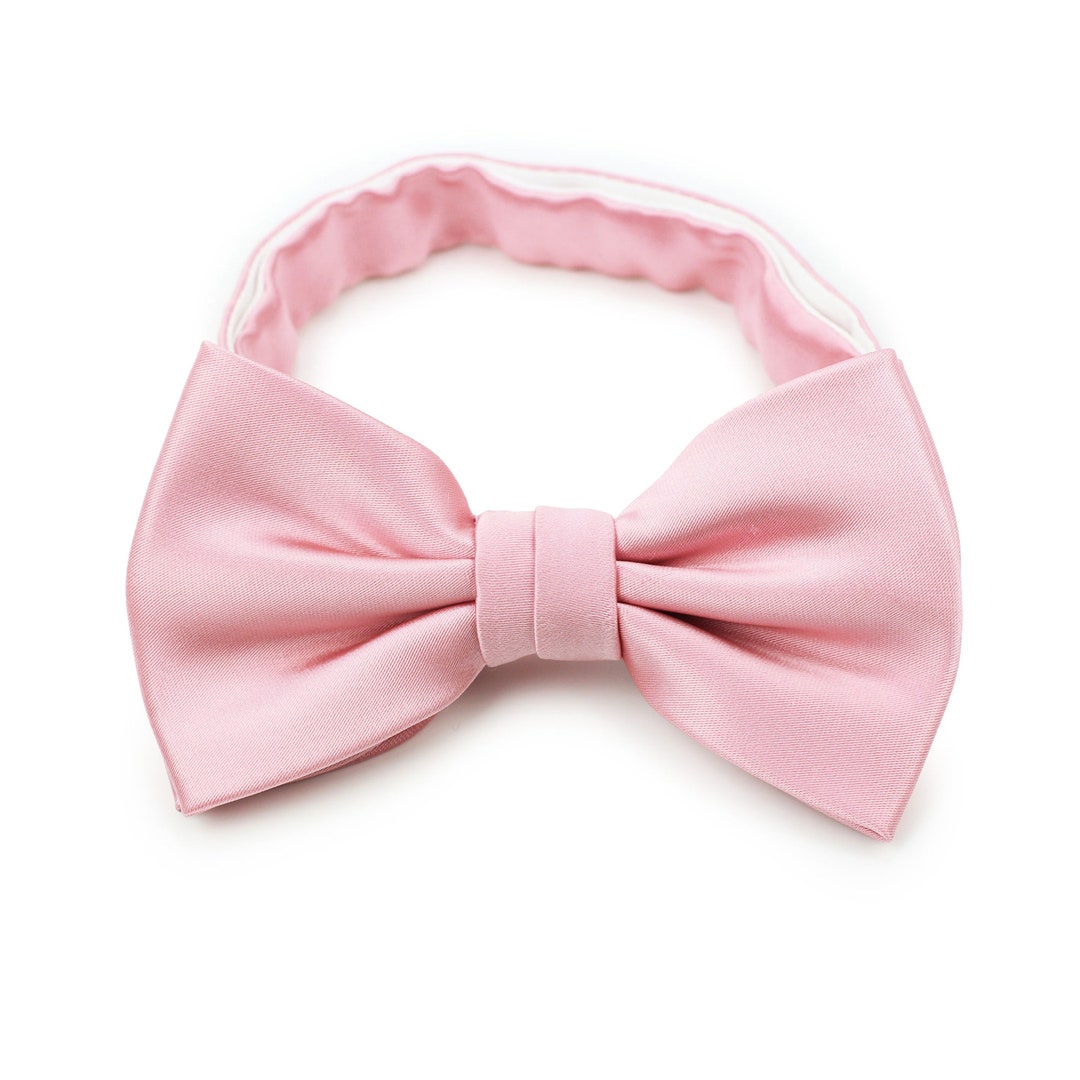Petal Pink Bow Tie Formal Wedding Bow Tie in Petal Pink - Etsy