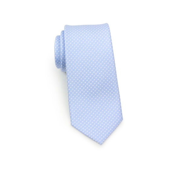 light blue skinny ties