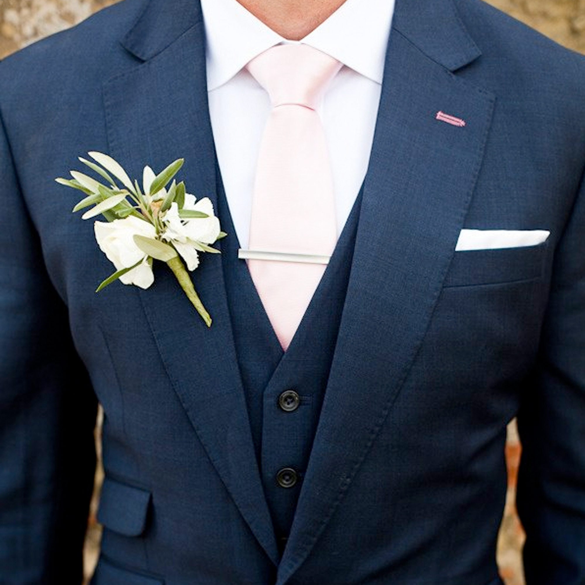 Blush Necktie Men's Wedding Tie in Blush Pink - Etsy