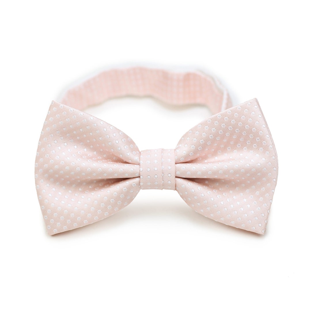 blush and bowtie weddings