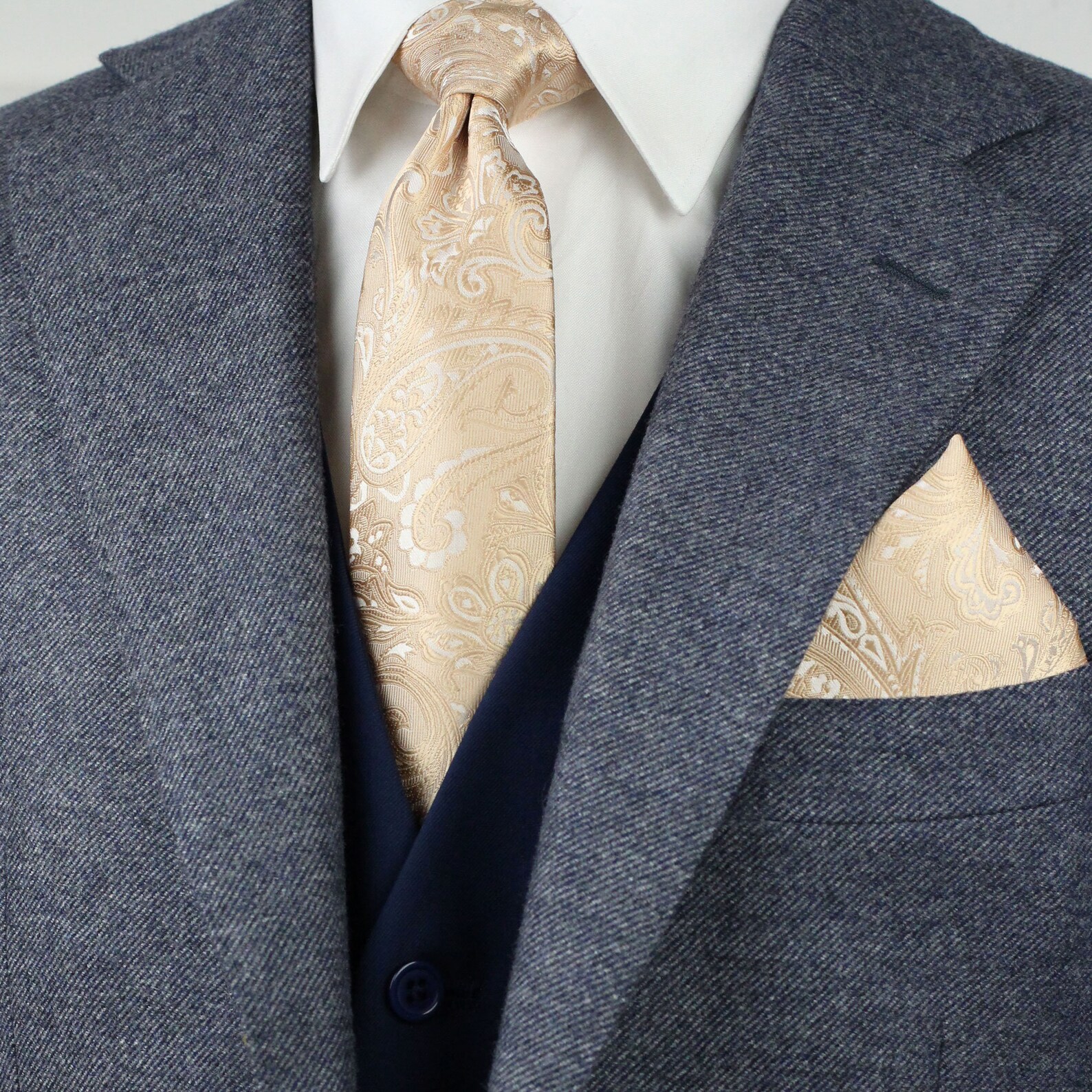 champagne tie set