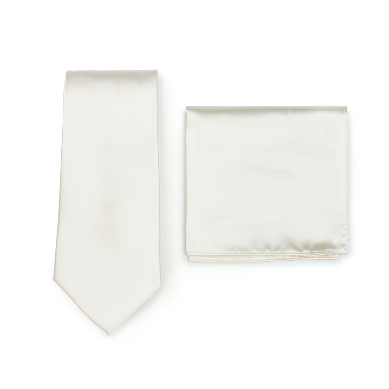 mens cream tie