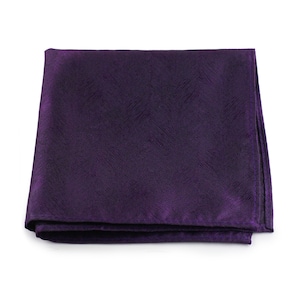 Lapis Lazuli Hanky | Woodgrain Design Suit Pocket Square in Lapis Purple