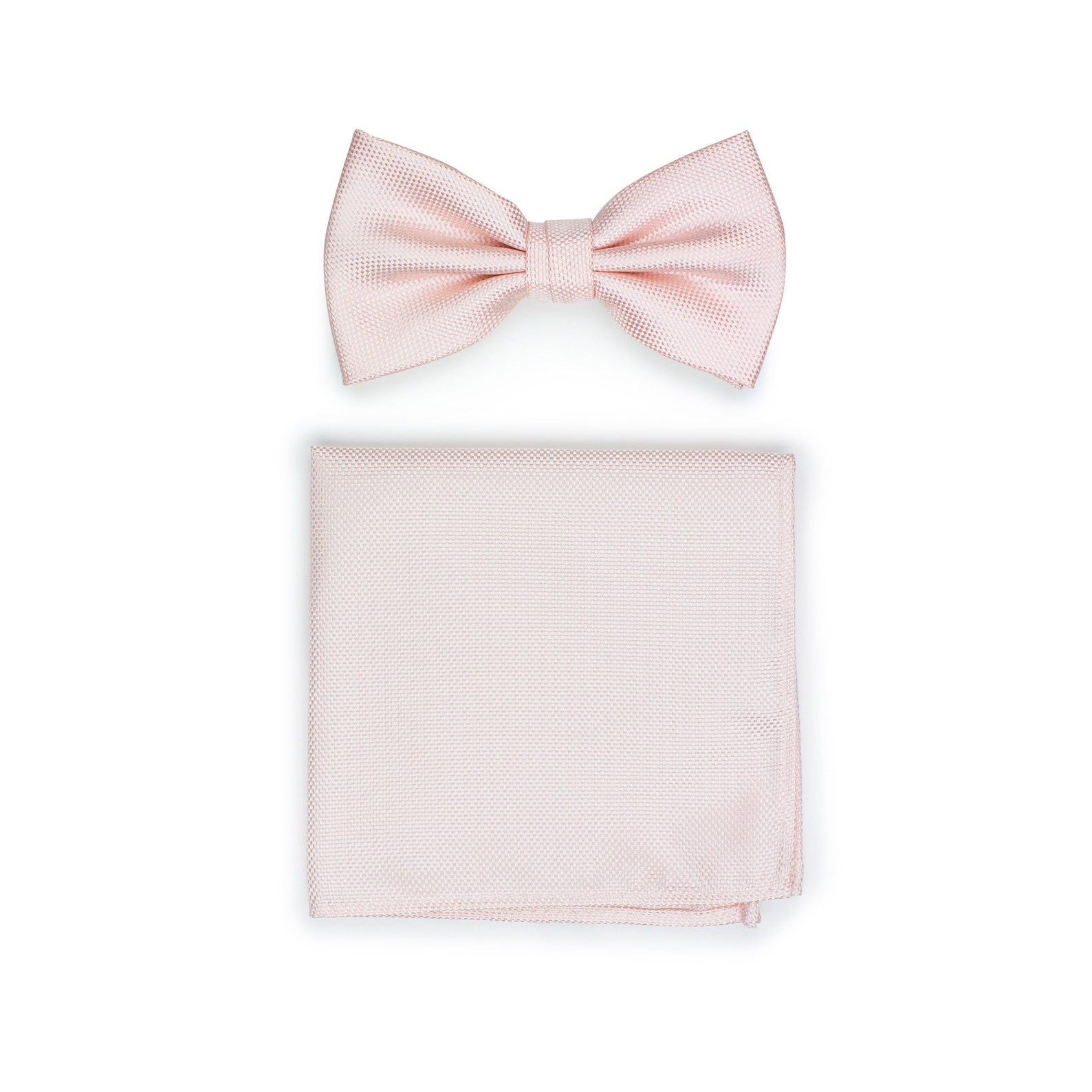 blush peach tie
