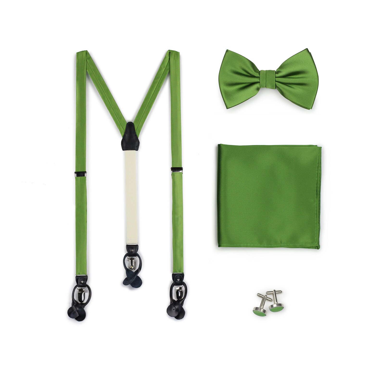 Clover Green Suspenders Formal Dress Suspenders in Flora Etsy