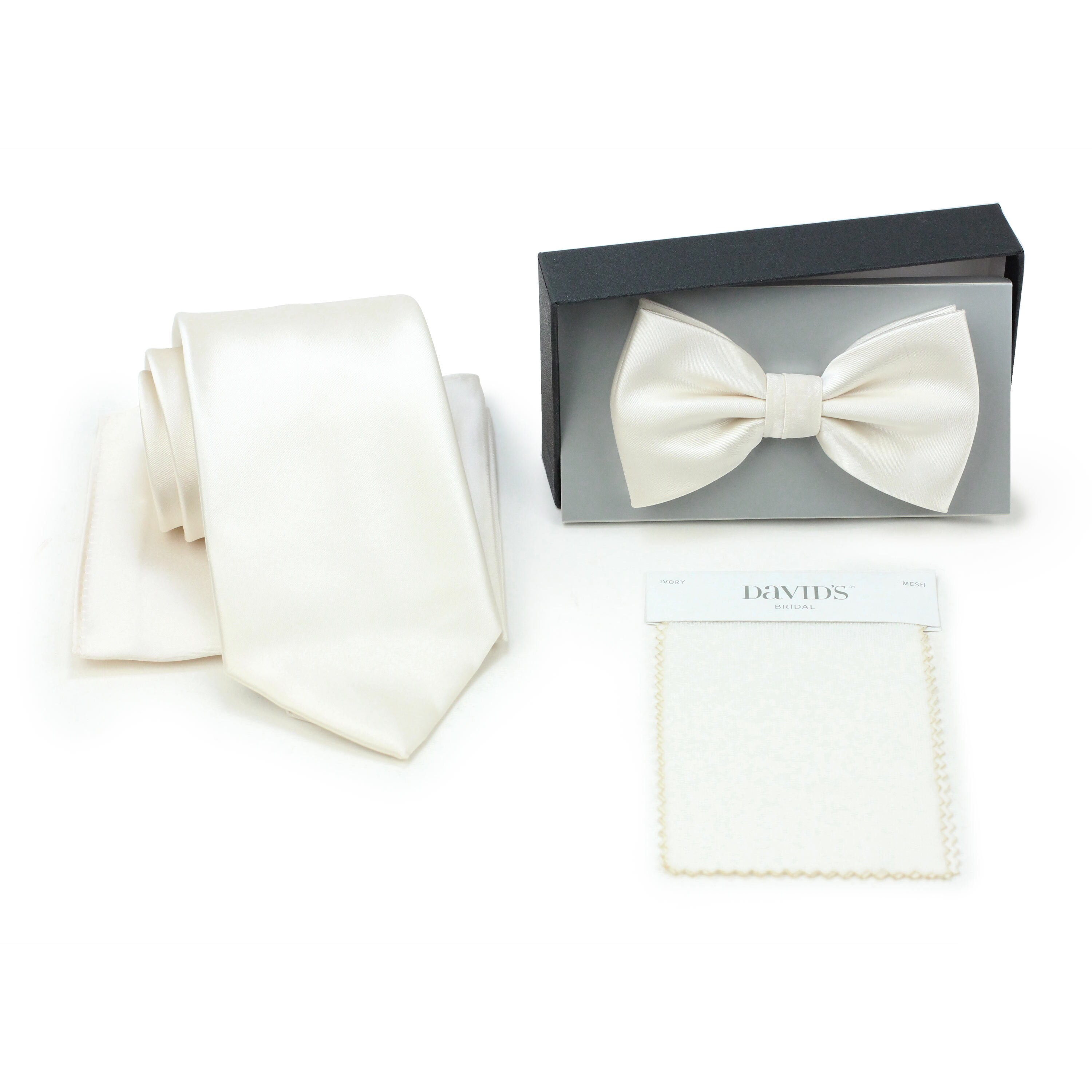 mens cream tie