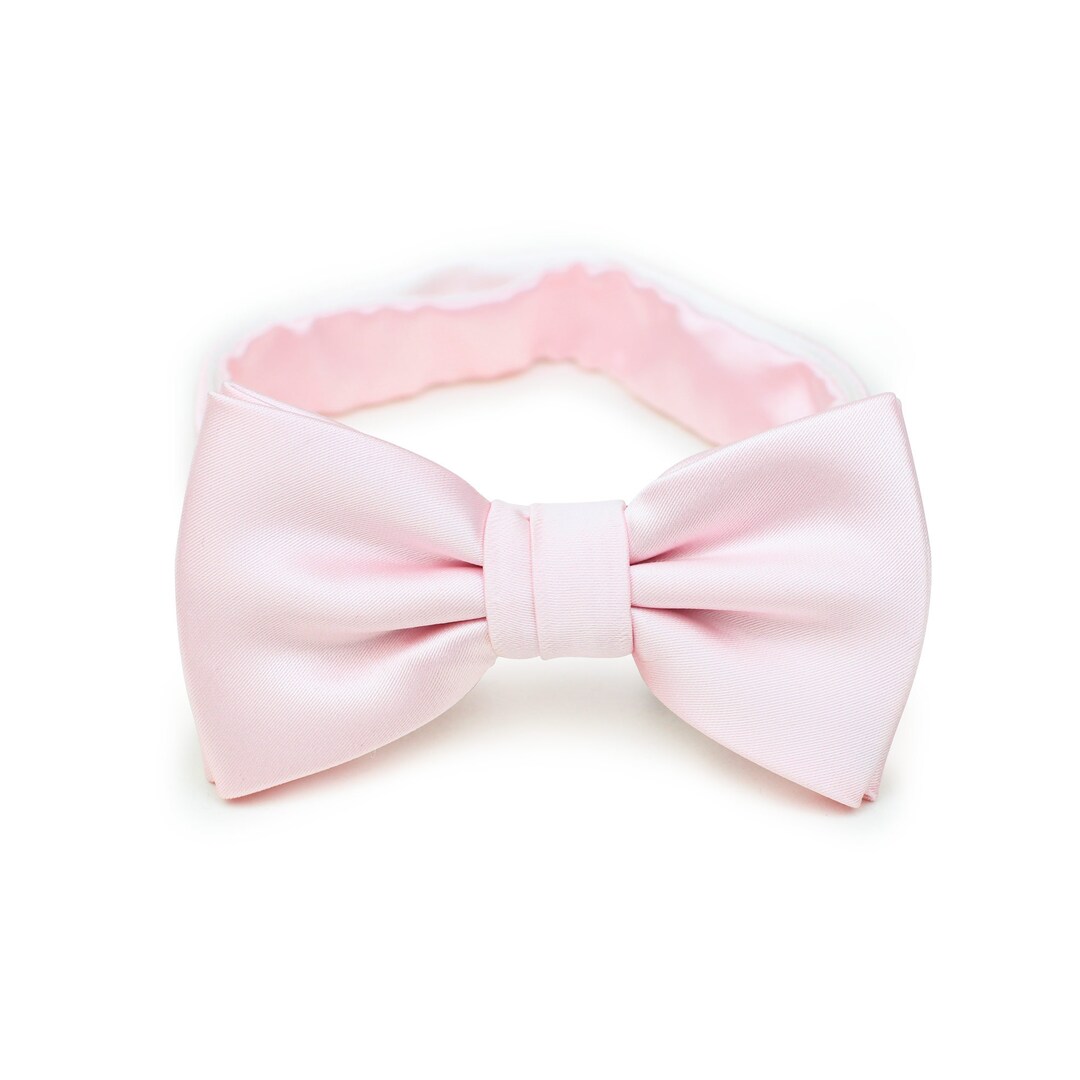 Blush Kids Bow Tie Blush Pink Bow Tie for Boys & Toddlers - Etsy