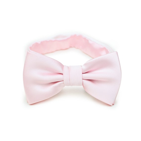 Blush Kids Bow Tie Blush Pink Bow Tie for Boys & Toddlers | Etsy