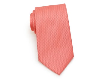 coral neck ties
